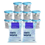 Cloreto De Cálcio Antimofo - 2kg + 10 Potes Anti Mofo