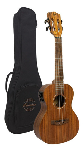 Ukelele Electroacustico Concierto Bamboo U23koa Con Eq Funda