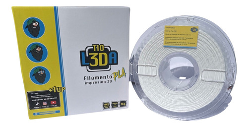 Filamento Pla Pro Tio L3da 1 Kg Impresión 3d