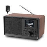 Radio Despertador Reloj Sonido Sorprendente 3d Blue Mp3