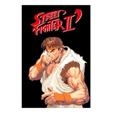 Ryu De Streetfighter Póster Con Realidad Aumentada 