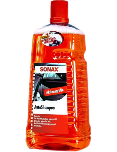 Shampoo Auto Sonax Brillo Concentrado 2 Litros Ph Neutro 