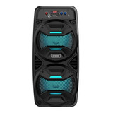 Parlante Etheos Tower Portátil 20w C/bluetooth Fm Usb Negro 