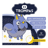 Tapetes Absorbentes Mascotas, 48 Piezas, 60cmx90cm, 1.800ml