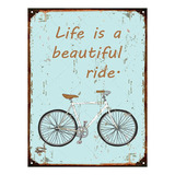 Carteles Chapa, Decoracion Vintage Frases Bicicleta Deco 027