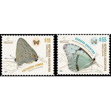 2017 Insectos- Mariposas - Argentina (sellos) Mint