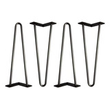 Hairpin Leg Patas Para Muebles Mesa 40cm