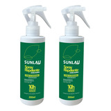 Kit 2 Repelente De Insetos Sunlau 10h C/ Icaridina 200ml