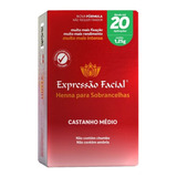 Henna Expressão Facial - C. Médio - 20 Aplicações (1,25g)