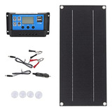 Chiciris Kit De Panel Solar 18 V 100 A Monocristalino, Contr