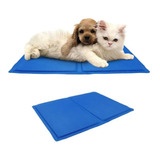 Manta Refrescante Pet Cool Mat Para Mascotas 30x40 Cm Catdog Color Azul
