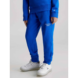 Pantalón Jogger De Chándal Azul Para Niño Calvin Klein