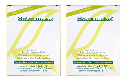  Salermvital Ampolletas Reparación Con Vitamina E 2 Cajas
