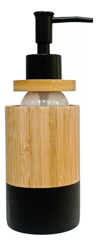 Dispenser Para Jabon Liquido De Bamboo 16x7