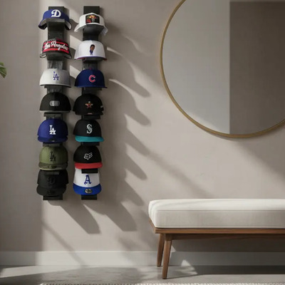Porta Gorras Perchero  9 Piezas | Meses sin interés
