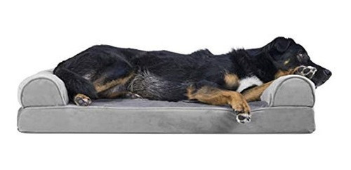Cama Para Perros Furhaven | Sofa Terapeutico Estilo Tradic