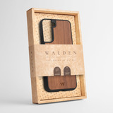 Funda Walden® Walnut Madera Real Galaxy S22 / S22 Plus Ultra