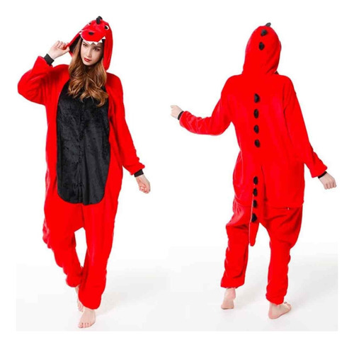 Pijama Disfraz De Polar Para Adultos Kigurumi Enterito