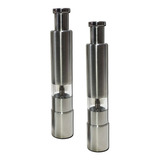 Set Molinillos Salero/pimentero Acero Inox. Pettish Onlinevc