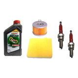 Kit Service Aceite Castrol Filtros Bujia Rouser 135 Bajaj