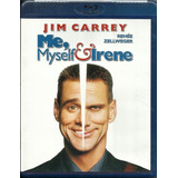 Irene Yo Y Mi Otro Yo | Blu Ray Jim Carrey Película Nuevo