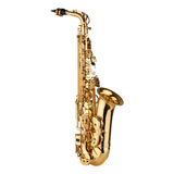 Saxofón Alto De Latón Lacado As100 Eb Para Saxofón Alto