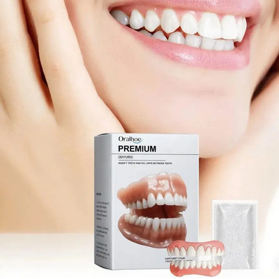 Dentadura Postiza Premium Flexible Kit Con &wjx8 . | Meses sin interés