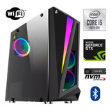 Cpu Gamer Core I5.10400, 16gb, Nvme 500gb, Gtx 4gb 128 Bits