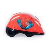 Casco Protección Infantil Bicicleta Rodada 12 Spiderman