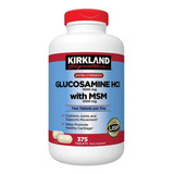 Glucosamina + Msm Kirkland 375tab Glucosamine Articulaciones