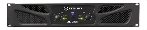 Crown Xli2500 Amplificador De Potencia 1500 W A 8 Ohms Color 52049 Potencia De Salida Rms 750 W
