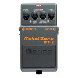 Mt2 Pedal Efecto Metal Zone