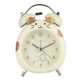 Reloj Despertador Gato Para Niñas, Alarma De Dibujos Ani [u]