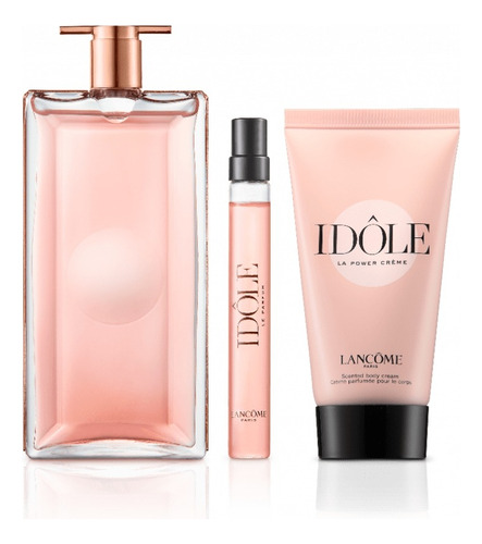 Kit Lancôme Idôle Edp 50 Ml + Loção 50 Ml + Miniatura 10 Ml