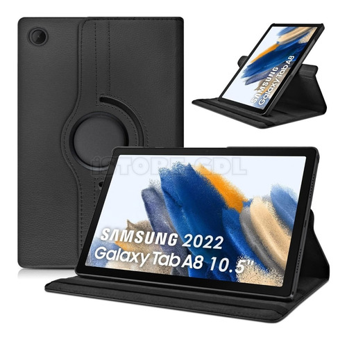 Funda Giratoria Para Galaxy Tab A8 10.5 2022 2021 X200 X205