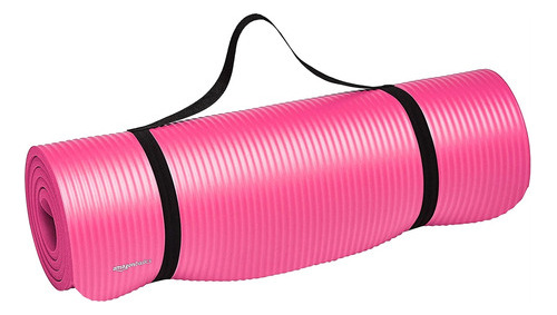 Tapete De Yoga Extra Grueso De 1/2 Pulgada, Color Rosa