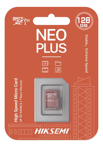 Microsd Hiksemi Neo Plus Hs-tf-e1 128gb ( Ezviz,imou, Tapo )