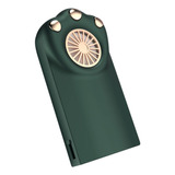 Mini Ventilador De Banco De Energía Móvil C, Batería Recarga