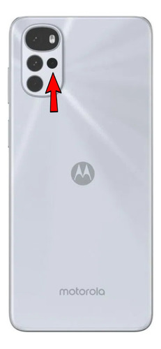 Visor Cámara Motorola Moto G22  Redonda Pequeña Trasera 