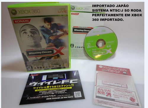 Jogo Xbox360 World Soccer (importado Japão // Ntsc(j)//