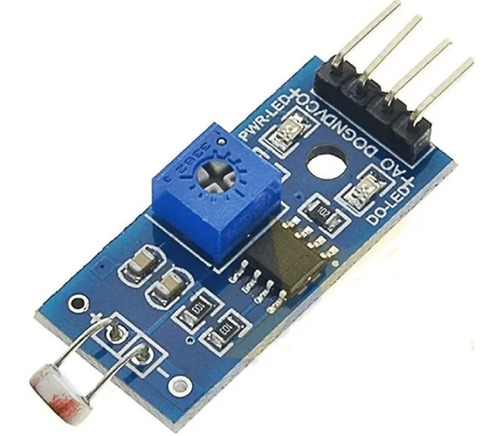 Módulo Sensor De Luz Ldr Digital/analógico Arduino Node Rasp