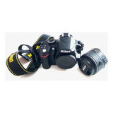 Nikon 3200 + Lente 18 - 55 Mm
