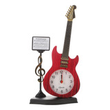 Reloj De Pared Musical Para Guitarra, Despertador De Escrito