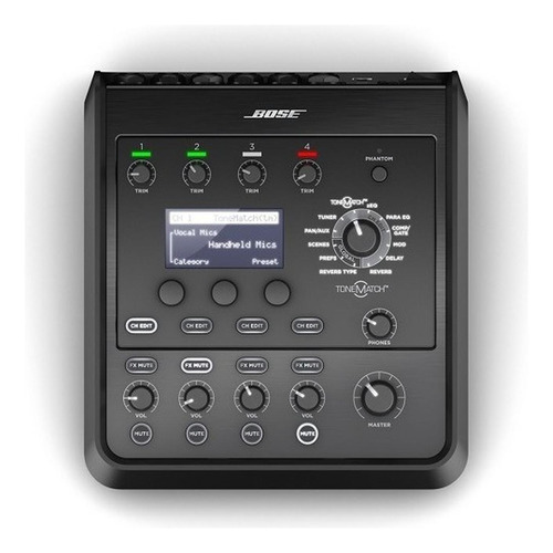 Bose Mezcladora Digital T4s Stereo Interface Audio Tonematch