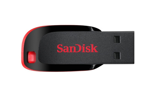 Pendrive 64gb 2.0 Usb Sandisk Cruzer Blade Original