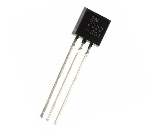 Transistor 2n2222a  Npn To-92 Pack De 10 Und