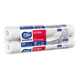 02 Rolos Lençol Descartavel Papel Hospitalar Elite Plus Maca Elite Melhoramentos Elite Hospitalar Clínica Lençol 1000x50, Elite Plus Melhoramentos 207804 Folha Simples En Pacote2 X 2 Unidades C/u