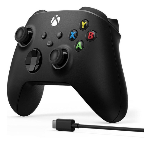 Controle Sem Fio Xbox One - Cabo Usb-c - Preto