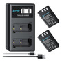 Cargador Lcd Artman +2*baterías Para Nikon En-el9/el9a D60 Cargador Lcd Artman +2*baterías Para Nikon En-el9/el9a D60