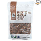 Un Grado Cacao Orgánico Quinua Avena Granola, De 11 Onzas - 